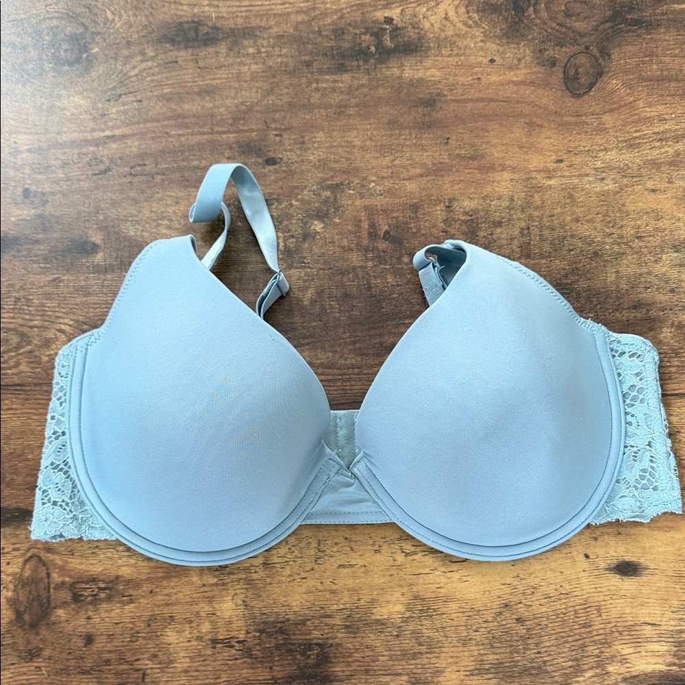 XOXO Light Blue Lace Bra